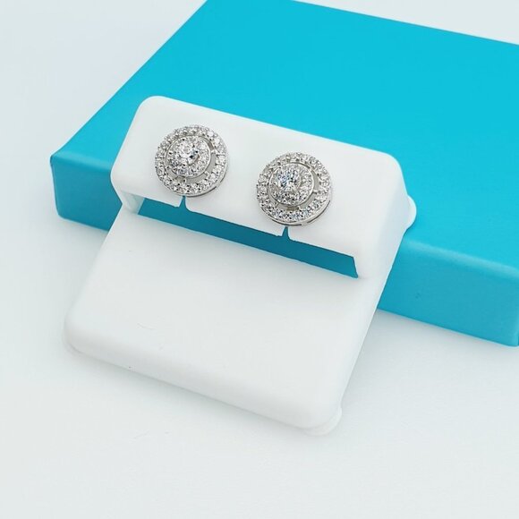 925 Sterling Silver CZ Beautiful Earrings for Women, 1USPAR4213 - Picture 7 of 11